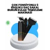 3’ü 1 Arada Erkek Bakım Makinesi – Paslanmaz Çelik Başlıklı Şarjlı Tıraş Seti