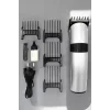 4 Taraklı Profesyonel Şarjlı Saç ve Sakal Kesme Tıraş Makinesi Seti