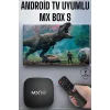 4K TV Uyumlu HD Çözünürlüklü Mx Box S 8 GB