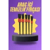 5 Parça Araç İçi Temizlik Fırçası Araç İçi-Dışı Temizleme Fırça Seti