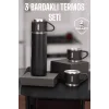 500 ml Kapasiteli Taşınabilir Basınçlı Termos Seti Günlük Kullanım için İdeal