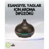7 Renk Işıklı Ultrasonik Hava Difüzörü – Sessiz ve Güvenli Kullanım