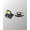 800 Lumen LED Kafa Lambası COB ve XPE Led Type C Şarjlı Ayarlanabilir
