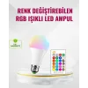 9 Watt Beyaz Işık ve Renk Ayarlı Akıllı LED Ampul
