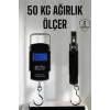 Ağırlık Ölçer 50 Kg El Terazisi El Kantarı Pilli Led Ekran