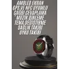 Akıllı Saat 1.5 Inç Amoled Ekran Çift Kordonlu GPS NFC Uyumlu