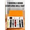 Akıllı Saat 7 Kordonlu Bildirim Görebilen Metal Kordon GPS Özelliği