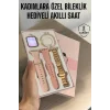 Akıllı Saat Adımsayar, Nabız Takibi ve GPS Destekli Kadınlara Özel