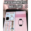 Akıllı Saat Sesli Görüşme Bildirim Görme Uyku ve Sağlık Takibi