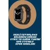 Akıllı Saat Tema Değiştirme Uyku ve Sağlık Takibi Sesli Asistan Bildirim Görme