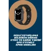 Akıllı Saat Tema Değiştirme Uyku ve Sağlık Takibi Sesli Asistan Bildirim Görme