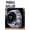 Akıllı Saat Yeni Nesil Bluetooth Bağlantılı Uyku ve Sağlık Takibi NFC ve GPS