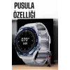 Akıllı Saat Yeni Nesil Bluetooth Bağlantılı Uyku ve Sağlık Takibi NFC ve GPS