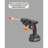 Akülü Basınçlı Yıkama Tabancası 450PSI Su Püskürtme Makinesi