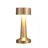 Altın Rengi Masa ve Gece Lambası Dokunmatik Şarjlı Masa Lambası