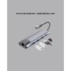 Alüminyum Gövdeli Type‑C HDMI & Ethernet Adaptör – Tak & Çalıştır