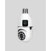 Ampul Tipi WiFi Kamera 2MP Lensli Full HD Görüntü ve Akıllı Hareket Algılama
