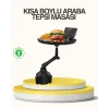 Araç Bardaklık Tepsisi 360° Dönebilen Kol Ayarlı Geniş Yemek Alanlı