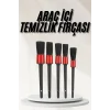 Araç İçi Led Aksesuar 5 Farklı Detaylı Araba Temizlik Fırçası Oto Temizleme Fırçası