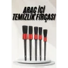 Araç İçi Led Aksesuar 5 Farklı Detaylı Araba Temizlik Fırçası Oto Temizleme Fırçası