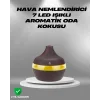 Aromaterapi Uyumlu 300 ml LED Işıklı Oda Kokusu Difüzörü