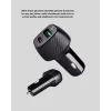 AUX Bluetooth Adaptör ve 38W Hızlı Araç Şarj Cihazı Seti