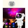 Ayarlanabilir Parlaklık ve Zamanlayıcı Modlu Astronot Lamba