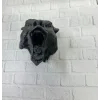 Ayı Tasarım Siyah 3D Duvar Heykeli