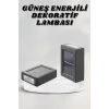 Bahçe Aydınlatması Solar Güneş Enerjili Dekoratik Led Işıklı Lamba