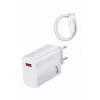 Beyaz Ultra Plus Hızlı Şarj Seti Şarj Adaptörü ve Kablosu 67W