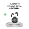 Bluetooth 5.3 Kablosuz Kulaklık HiFi Stereo ve Ekstra Bass Dijital Ekranlı