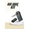 Bluetooth Araç Kiti Aux Çıkışlı  Telefon Müzik Alıcı Tüm Cihazlara Uyumlu