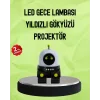Bluetooth Bağlantılı Yüksek Çözünürlüklü Galaksi Projektör