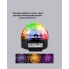 Bluetooth Hoparlörlü LED Disko Işığı Müzik Ritim Duyarlı ve Taşınabilir