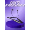 Bluetooth Kulaklık Şarj Göstergeli 100 Saat Şarj Kapasiteli Sporcu Kulaklık