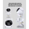 Bluetooth Müzikli Astronot Projeksiyon Lambası Yıldız ve Ay Efektli