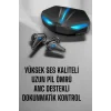 Bluetooth Oyuncu Kulaklığı Led Işıklı Kablosuz ANC Özelliği