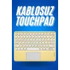 Bluetooth Touchpad Klavye Ultra İnce Taşınabilir Q Klavye