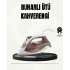 Buharlı Ütü 2200W Seramik Taban 300 ml Kahverengi Dikey Ütüleme