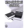 Büyük Boy Anahtarlı Kitap Görünümlü Gizli Kasa Çelik Kasa Altın Kasası