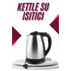 Çelik Su Isıtıcı Kettle Dayanıklı Paslanmaz Çelik Uzun Ömürlü
