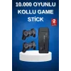 Çift Kollu 2.4g kablosuz Retro 4k Game stick 3500 oyun atari HD Görüntü Kalitesi