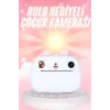 Çocuklara Özel Şirin Tasarımlı Mini Fotoğraf Yazıcısı 3 Adet Rulo Hediyeli