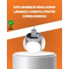 Çok Amaçlı Katlanabilir Güneş Enerjili Kamp Lambası – Masa Üstü ve Asılabilir Kullanım