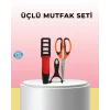 Çok Fonksiyonlu Mutfak Makas Seti –Pratik Mutfak Yardımcısı