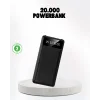 Çoklu Güvenlik Korumalı 20.000 mAh Powerbank Fener Özellikli