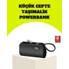 Dahili Type-C Konektörlü Mini 2000mAh Powerbank