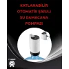 Damacana Üstü Akıllı Su Pompası | 3 Damacana Kullanım | 4W Güç | Micro USB Şarjlı | Katlanabilir & Taşınabilir