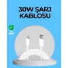 Dayanıklı TPE Lightning Kablo – 30W Hızlı Şarj ve Veri Transferi