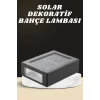 Dekoratif Duvar Lambası Solar Güneş Enerjili Bahçe Aydınlatması